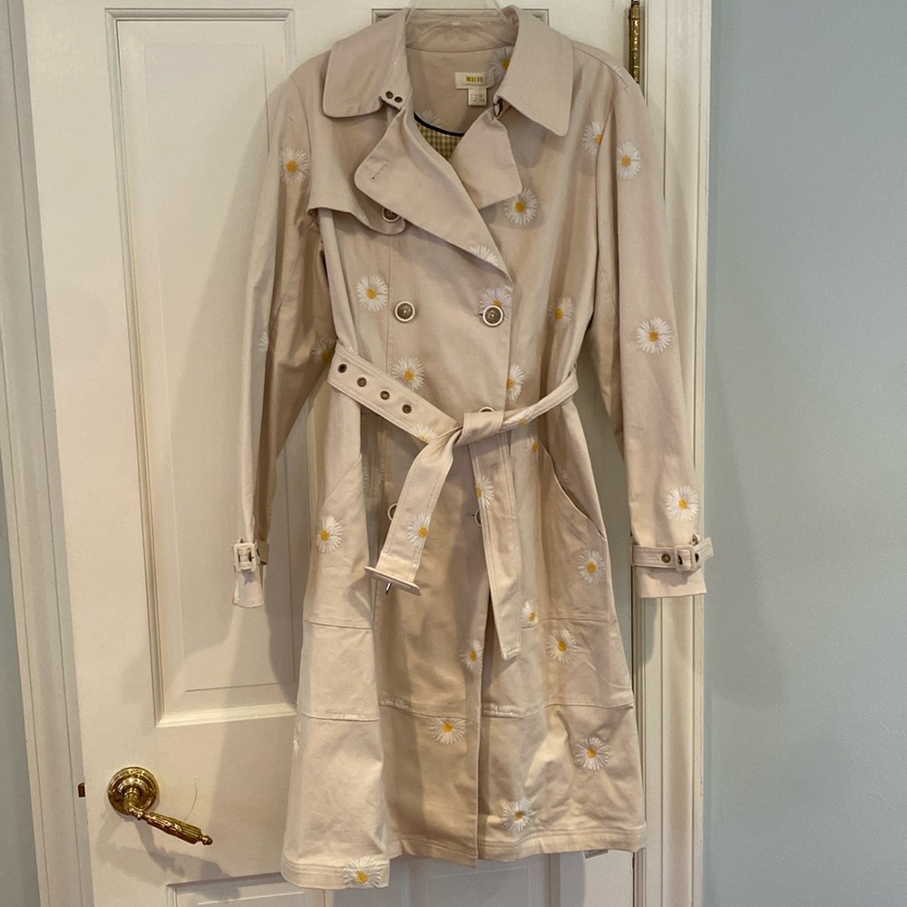 Anthropologie Maeve trench coat - Picture 2 of 6